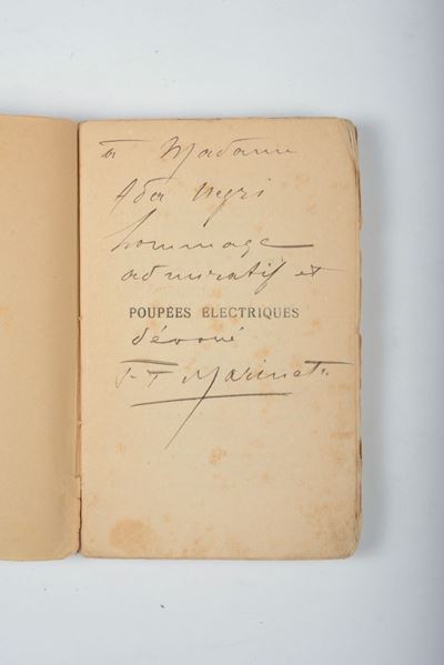 Filippo Tommaso Marinettipoupées Electriques. Drame Avec Une Preface Sur le Futurisme