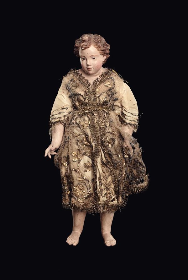 Bambinello da presepe, Napoli XVIII-XIX secolo