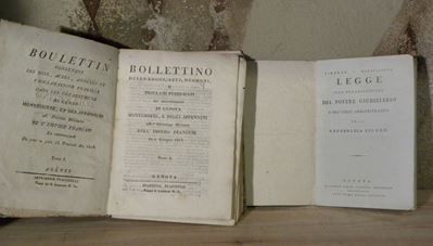 Napoleone e Genova-leggi,atti,decretibollettino delle Leggi,atti,decreti,e Proclami Pubblicati Nè...