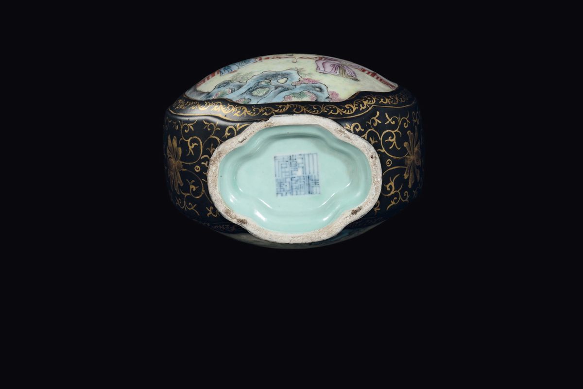 Vaso in porcellana Famiglia Rosa, Cina, Dinastia Qing, fine XIX secolo