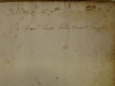 Manoscritto - Portolanoportolano del Mediterraneo Occidentale e dei Mari Ligure e Tirreno..