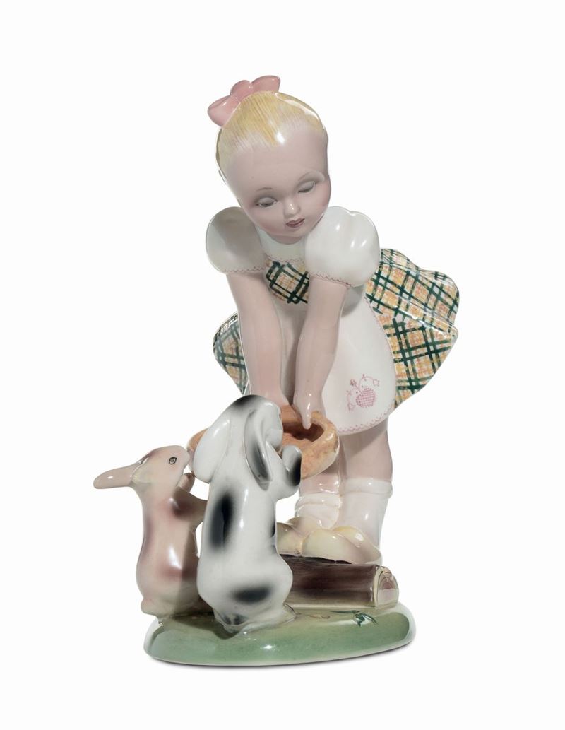 C.I.A. Manna - Torino Allegro Pasto  - Auction Decorative arts of the twentieth century - II - Cambi Casa d'Aste