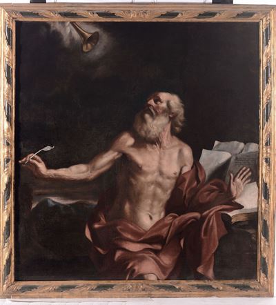 Scuola del XVII Secolosan Gerolamo nel Deserto
