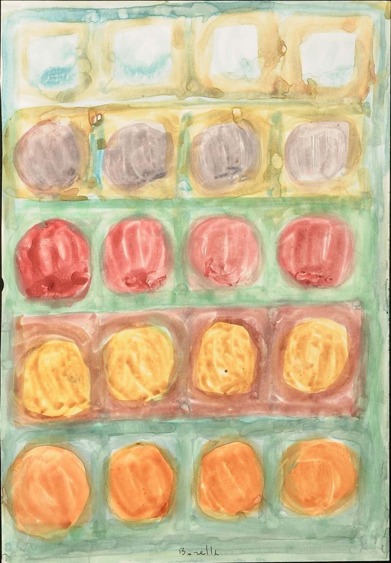 Rocco Borella (1920-1994) Senza titolo  - Auction Second half-20th Century Ligurian Masters - I - Cambi Casa d'Aste
