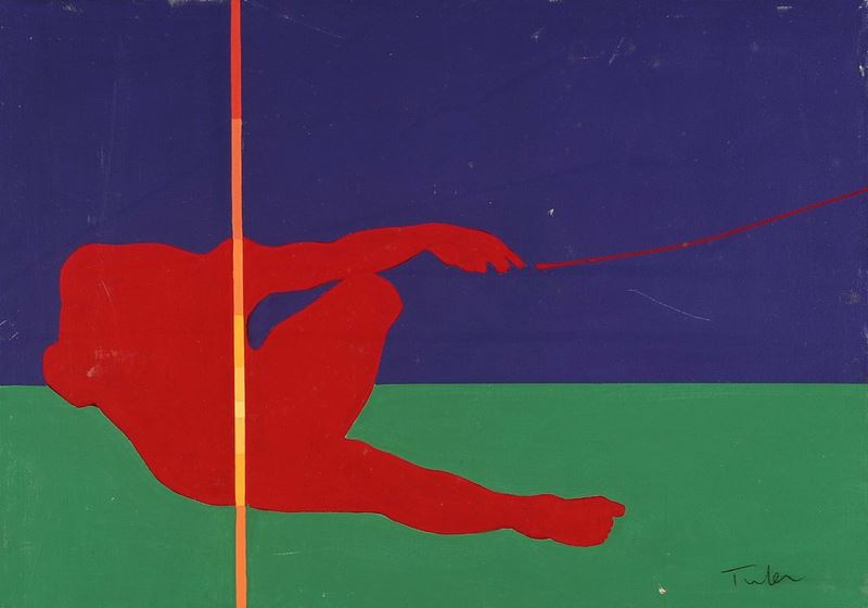 Odo Tinteri (1957) Senza Titolo  - Auction Second half-20th Century Ligurian Masters - I - Cambi Casa d'Aste