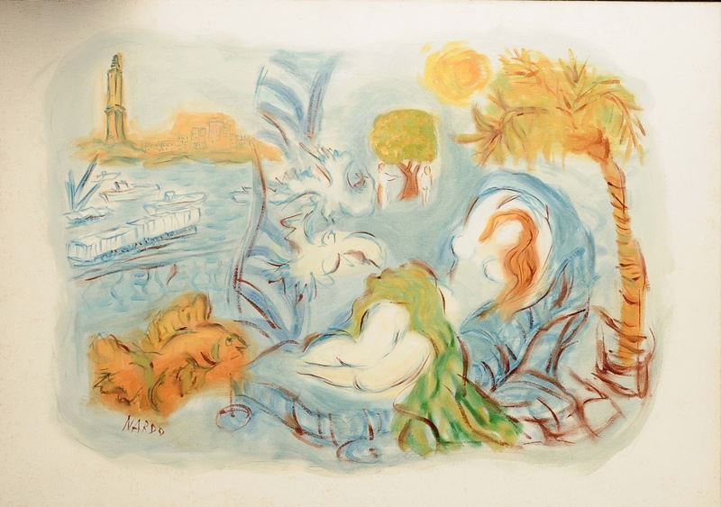 De Nardo Senza titolo  - Auction Second half-20th Century Ligurian Masters - I - Cambi Casa d'Aste