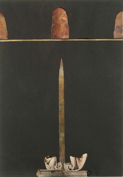Piergiorgio Colombara (1948)collage 2005