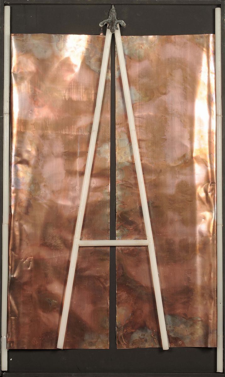 Piergiorgio Colombara (1948) Lettere di rame 1998  - Auction Second half-20th Century Ligurian Masters - I - Cambi Casa d'Aste