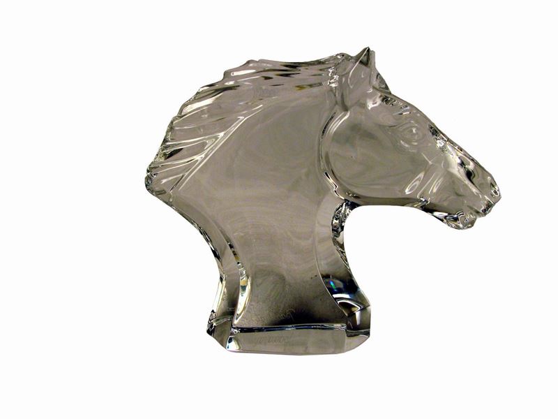 BACCARAT HORSE  - Auction Ferrari Memorabilia and Race Car Parts - Cambi Casa d'Aste