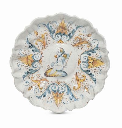 Crespina in Maiolica, Faenza (?) XVII Secolo