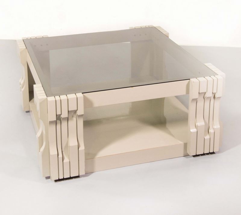 Luciano Frigerio Tavolino serie Sculptura 99  - Auction Design - IV - Cambi Casa d'Aste