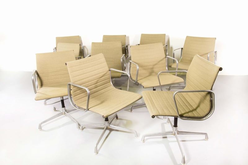 Charles Eames Aluminium Group softpad  - Asta Design - II - Cambi Casa d'Aste