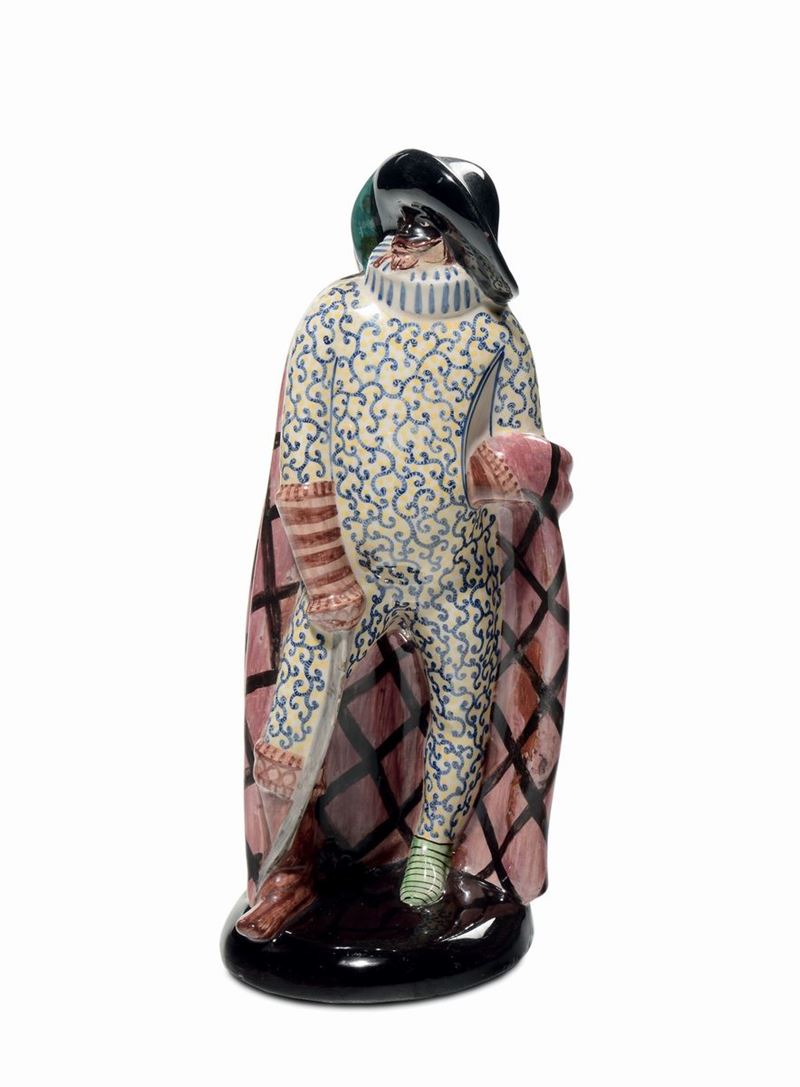 Francesco Messina - La Fenice - Albisola Capitan Fracassa  - Auction Decorative arts of the twentieth century - II - Cambi Casa d'Aste