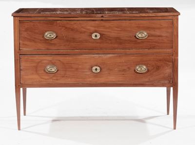 Coppia di Cassettoni in Noce, Toscana, Fine Secolo XVIII, Inizi Secolo XIX