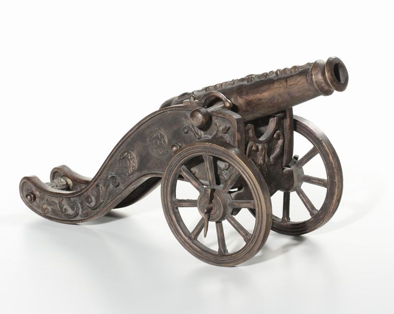 Cannone in bronzo  - Asta Antiquariato e Dipinti Antichi - I - Cambi Casa d'Aste