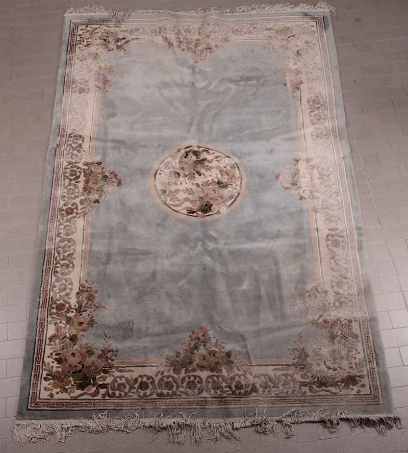 Tappeto cinese,meta  XX secolo  - Asta Antiquariato - Cambi Casa d'Aste