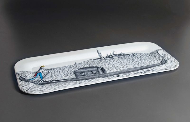 Piero Fornasetti Vassoio  - Auction Design - II - Cambi Casa d'Aste
