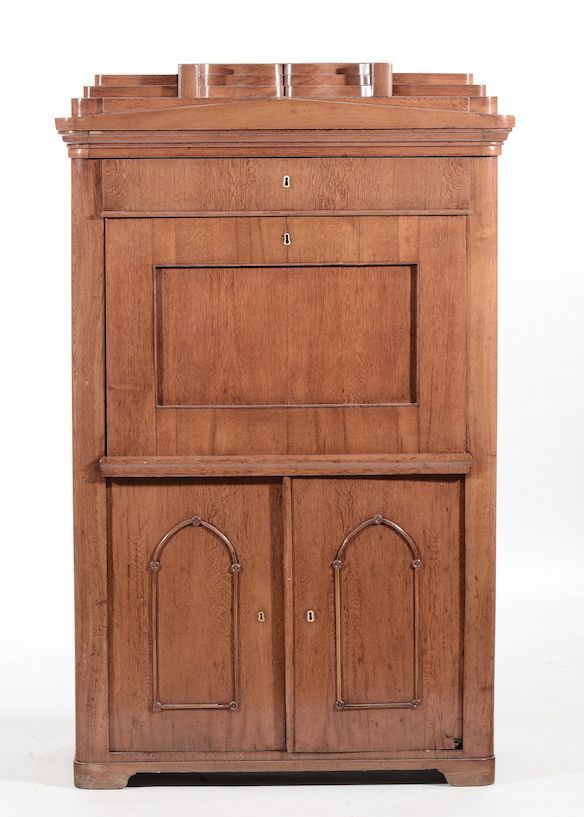 Secretaire in acero, Nord Europa XIX secolo  - Asta Asta a Tempo Antiquariato - Cambi Casa d'Aste