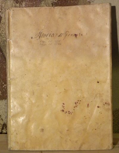 Manoscritto - Genovastoria di Genova:leggi del 1528 e Leggi del 1576..