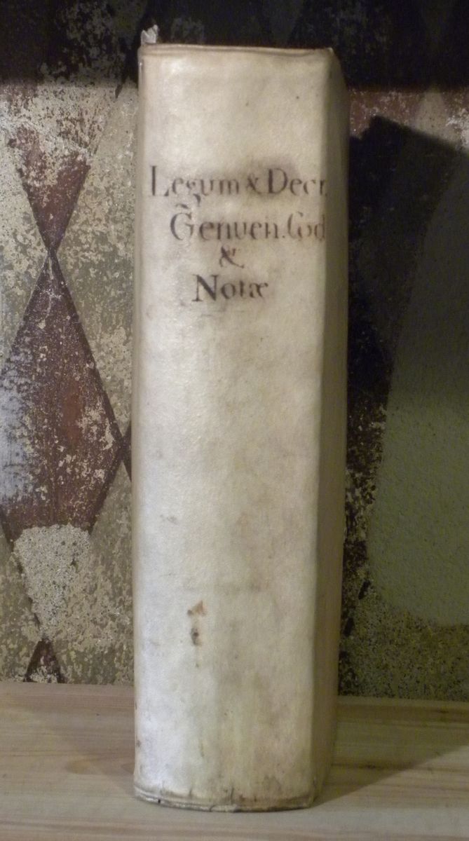 Manoscritto - Genovalegum & Decr. Genuen.cod. & Notae
