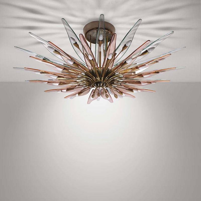Max Ingrand Dahlia  - Asta Fontana Arte - III - Cambi Casa d'Aste