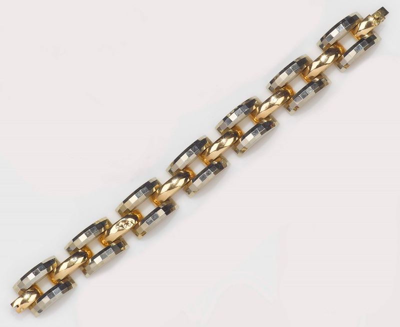 A gold bracelet. 1930  - Auction Fine Jewels - II - Cambi Casa d'Aste