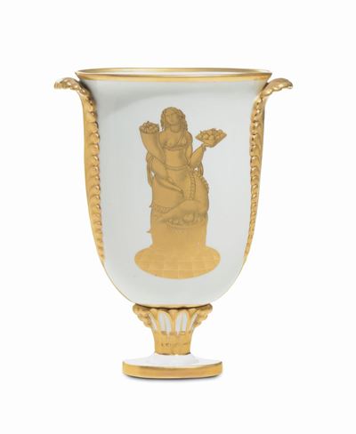 Gio Ponti (1891-1979) - Richard Ginori - Docciavaso Piumato