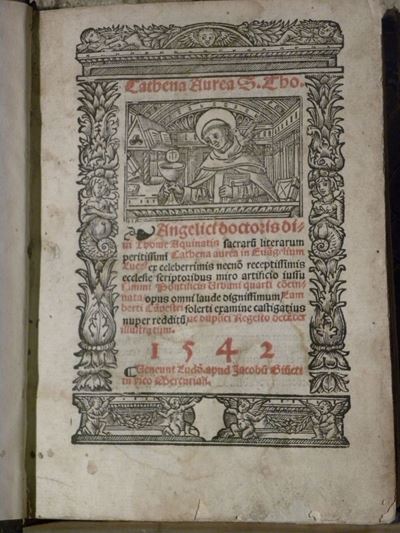 Tommaso D'aquinocathena Aurea in Evangelium Lucae..cathena Aurea in Evangelium Joannis