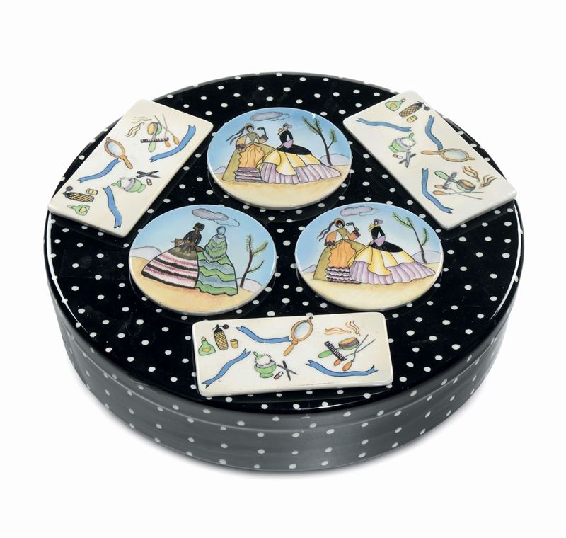 Lenci - Torino Cofanetto  - Auction Decorative arts of the twentieth century - II - Cambi Casa d'Aste