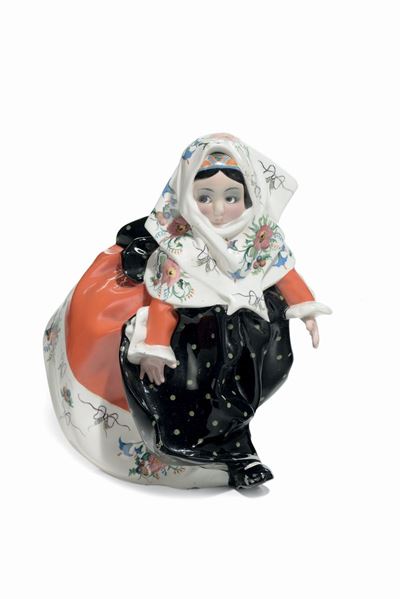 Sandro Vacchetti - Essevi - Torinosarda con Vestito Floreale