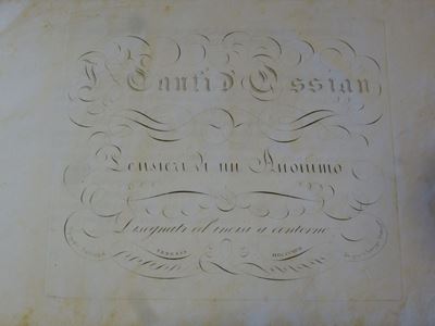 Figurato - Albumi Canti D'ossian. Pensieri di un Anonimo..