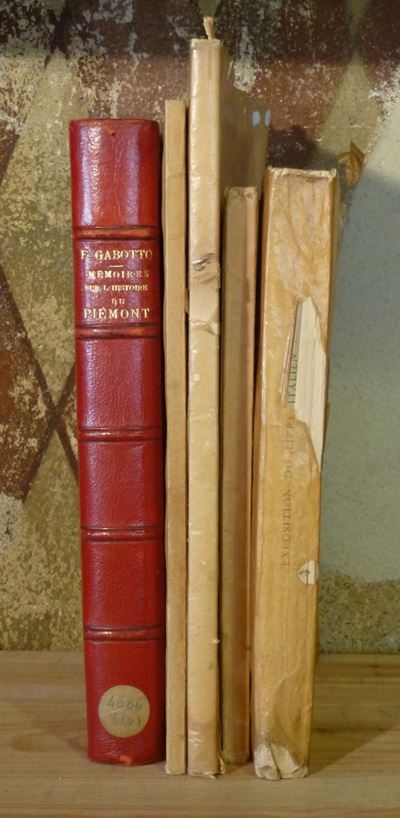 Ferdinando Gabottomemoires Sur L'histoire Du Piemont..