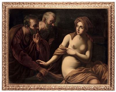 Scuola del XVIII Secolosusanna e i Vecchioni