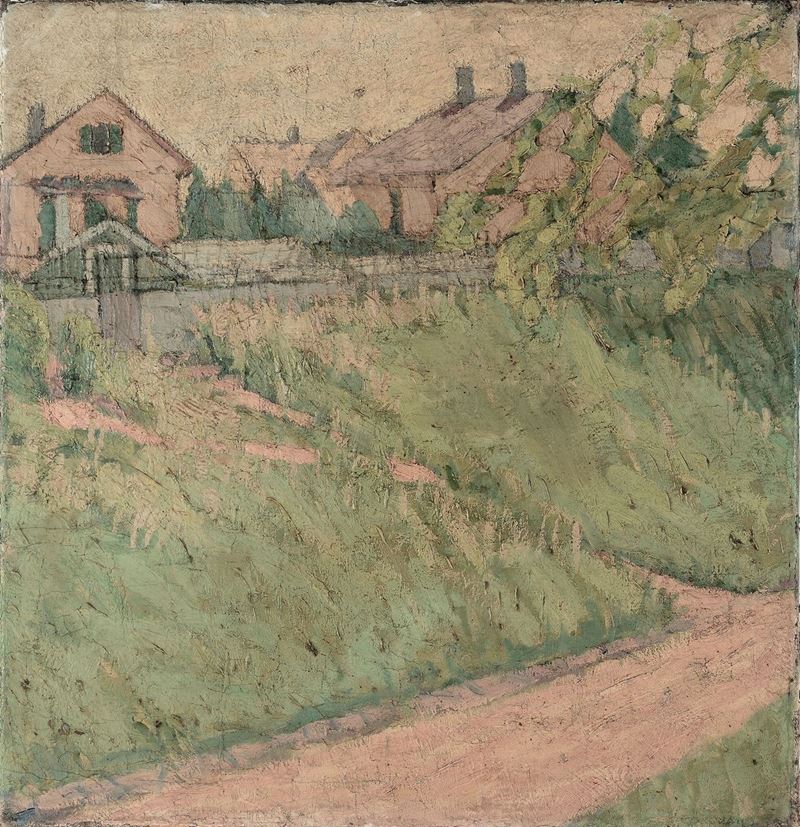 Jais Nielsen (1885-1949) Paesaggio nordico  - Auction Antique and Old Masters - I - Cambi Casa d'Aste