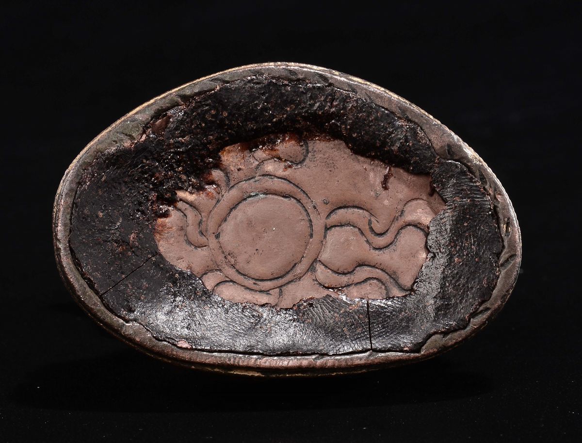 Amitaya in Bronzo Dorato Seduta su Doppio Fiore di Loto, Cina, Dinastia Ming, XVI Secolo