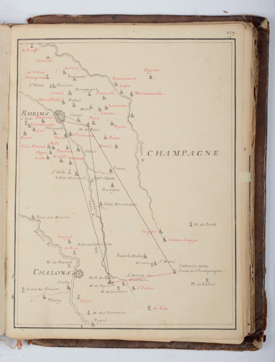 (cesare Francesco Cassini)description De la France