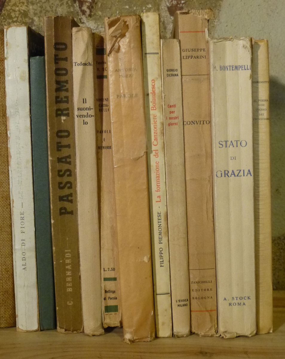 Filippo Tomaso Marinetti - Edizioni del '900il Poema Non Umano dei Tecnicismi