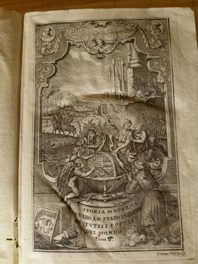 Figurati - Salmonlo Stato Presente di Tutti i Paesi e Popoli del mondo..vol.V. della Persia,dell'...