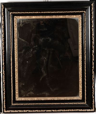 Specchiera in Legno Ebanizzato, Fine XIX Secolo
