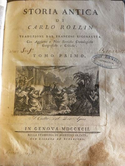 Antichità - Storia Romanamuratori-rollin-mommsen-gregorovius