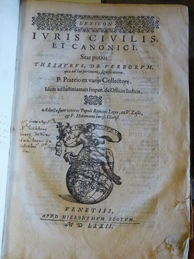 Codice - Giustinianoinstitutiones Iuris Civilis Divi Iustiniani..