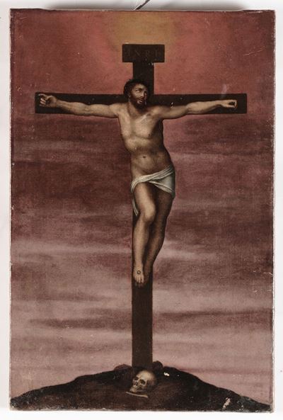 Pittore del XIX Secolocrocifissione