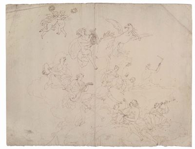 Marcantonio Franceschini (1648-1729)allegoria delle Arti