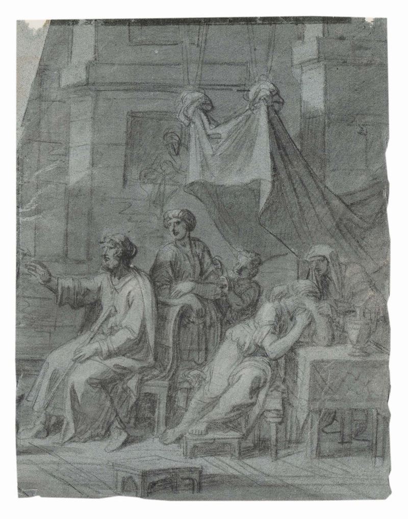 Francois Verdier (Parigi 1651 - 1730) Scena Biblica  - Asta Fine Art Selection - Cambi Casa d'Aste