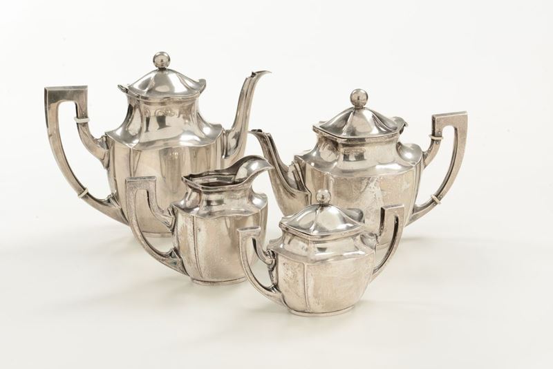 Servizio da te in argento  - Auction Antique and Old Masters - I - Cambi Casa d'Aste