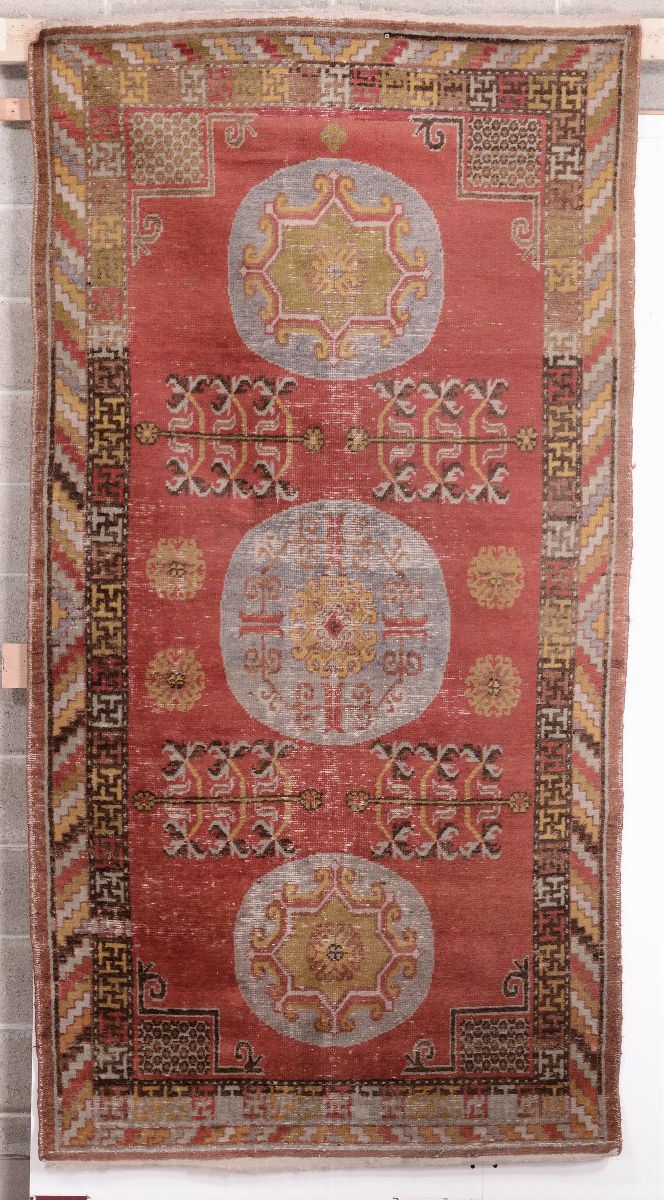 Tappeto samarcanda inizio XX secolo  - Asta Antiquariato e Dipinti Antichi - I - Cambi Casa d'Aste