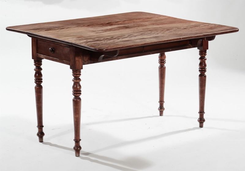 Tavolino a bandelle, XX secolo  - Auction Asta a Tempo Antiquariato - Cambi Casa d'Aste