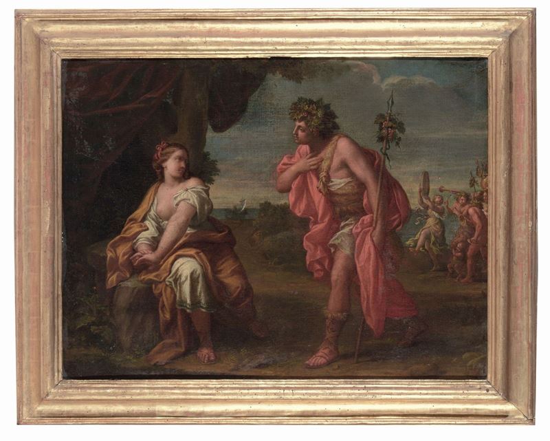 Scuola del XVIII secolo Baccanale  - Asta Antiquariato e Dipinti Antichi - I - Cambi Casa d'Aste