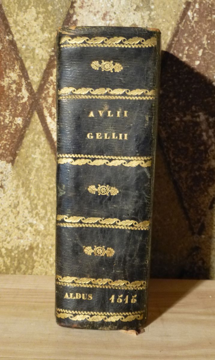 Aldus - Classici Latiniauli Gelli Noctium Atticarum Libri Undeviginti..