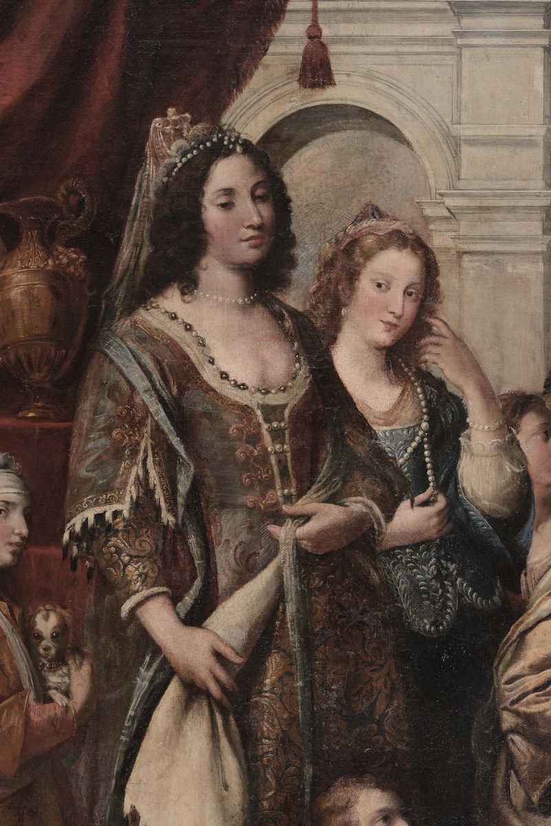 Domenico Fiasella (sarzana 1589-1669)alessandro Magno Riceve Omaggio dalla Famiglia di Re Dario